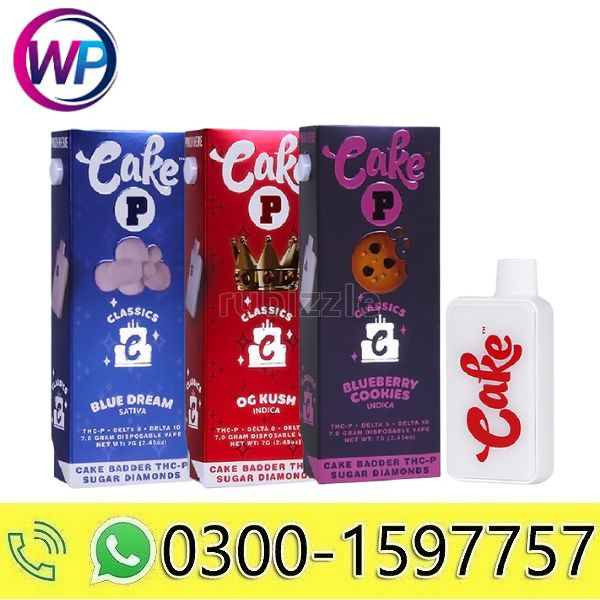 Cake Delta  Thcp Disposable Vape  in   Rawalpindi